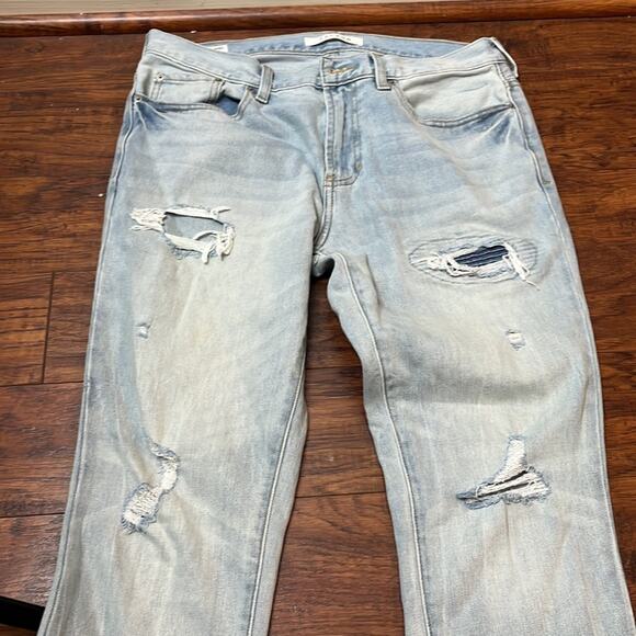 Pacsun Light Wash Stacked Skinny 32/32 - Picture 3 of 4